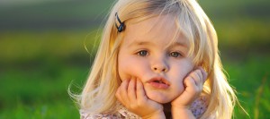 une petite fille